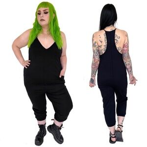 NWOT Foxblood Luna Razorback Jumpsuit - Medium